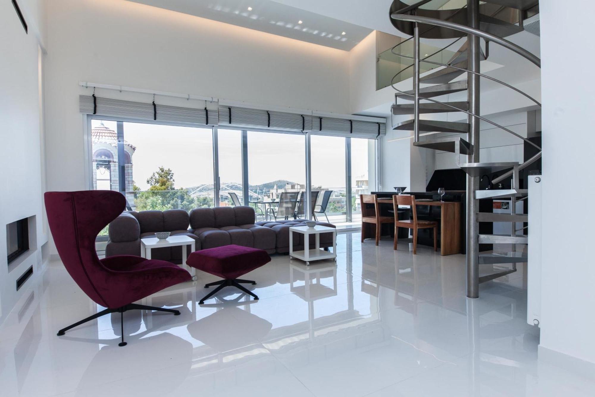 Marousi 2 Bd Modern Luxury Living With Shared Pool Apartment