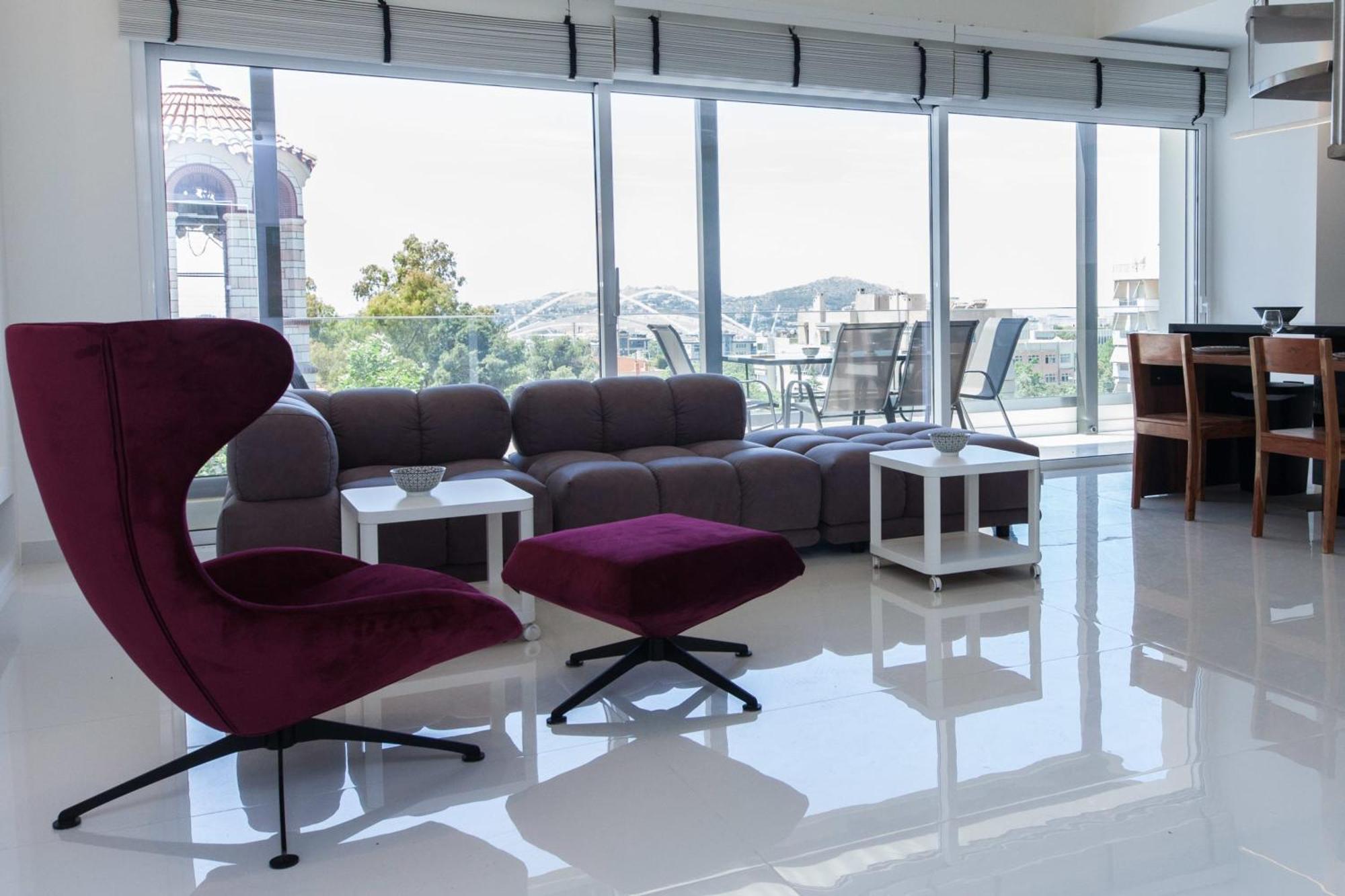 Marousi 2 Bd Modern Luxury Living With Shared Pool Apartment