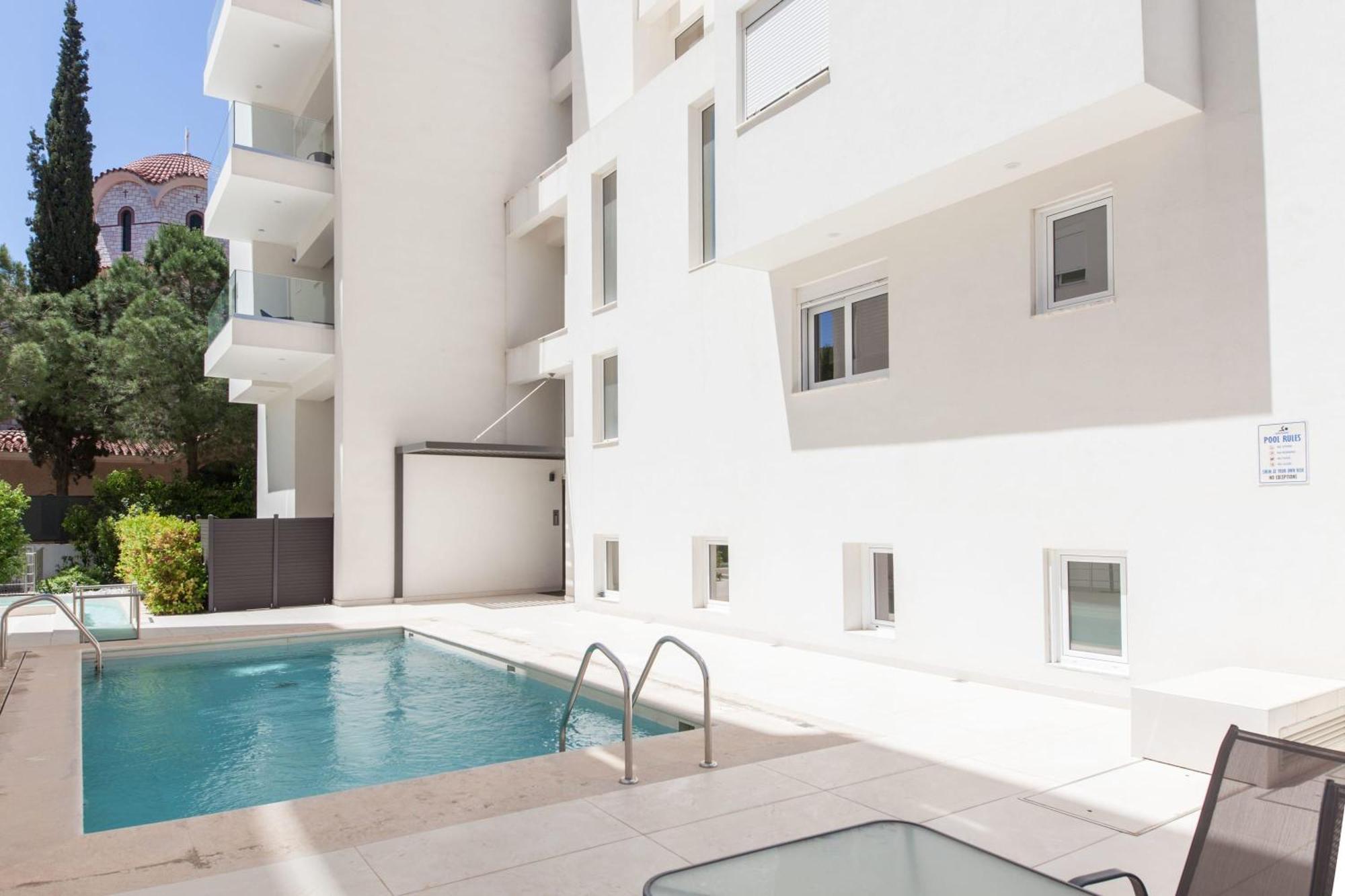 Marousi 2 Bd Modern Luxury Living With Shared Pool Apartament