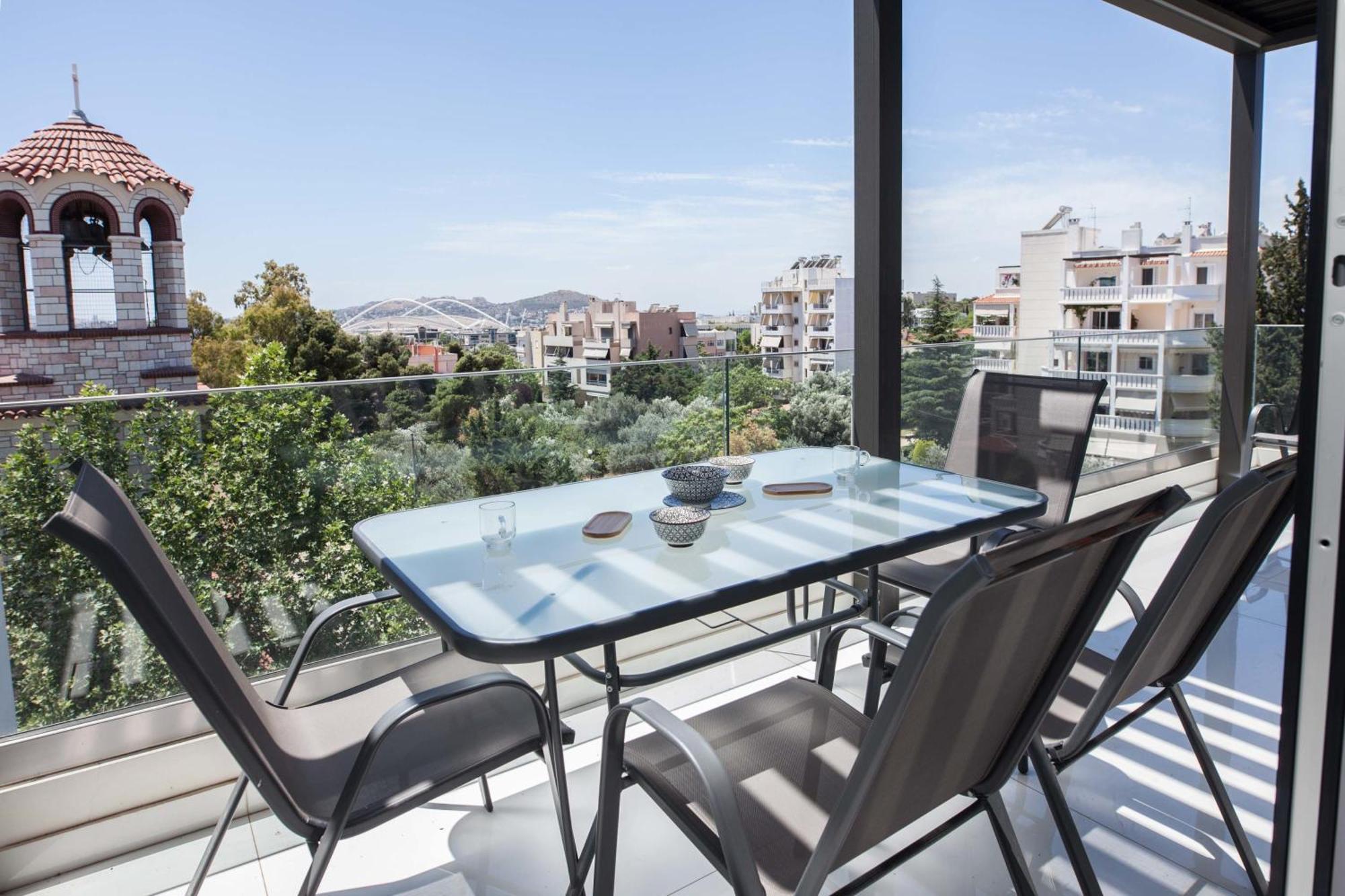 Marousi 2 Bd Modern Luxury Living With Shared Pool Apartment Athens